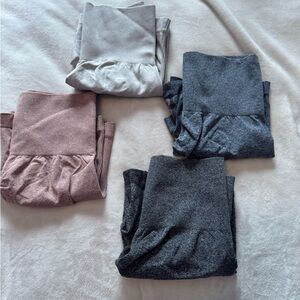 SHEIN Women’s Leggings Set - Gray, Pink, Black, Blue